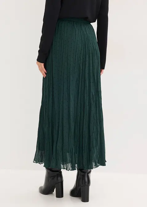 Chiffon-Rock in Crash-Optik, bonprix