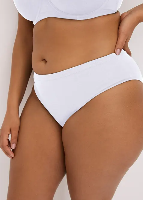 Lot de 7 slips Maxi coton, bonprix
