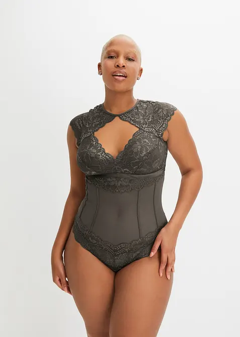 Body mit feiner Spitze, bonprix