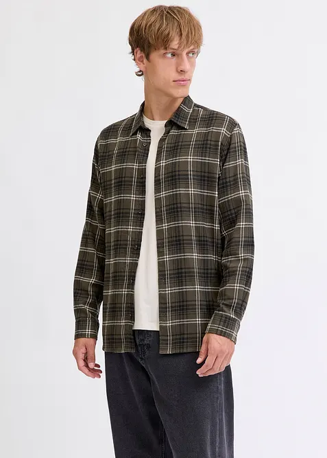 Chemise JJ REBEL en flanelle 100% coton, J&J Rebel