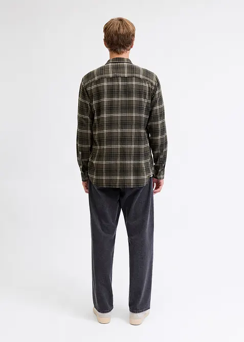 Chemise JJ REBEL en flanelle 100% coton, J&J Rebel