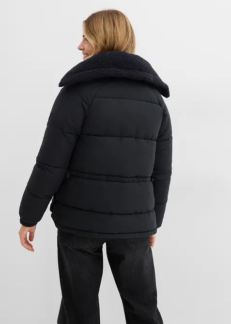 Steppjacke mit Teddykragen, bonprix