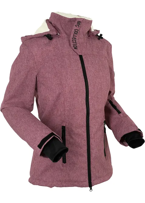 wasserdichte Outdoor-Funktions-Jacke mit Teddyfleece, bonprix