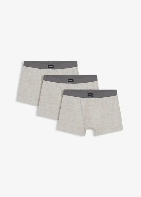 Boxershorts eng mit Baumwolle (3er Pack), bonprix