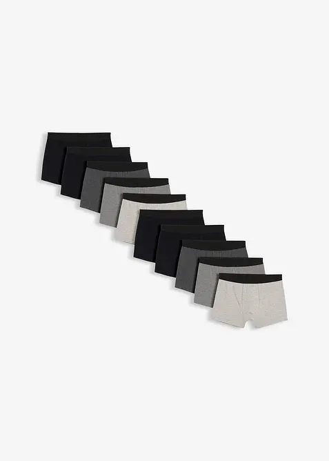 Boxershorts eng mit Baumwolle (10er Pack), bonprix