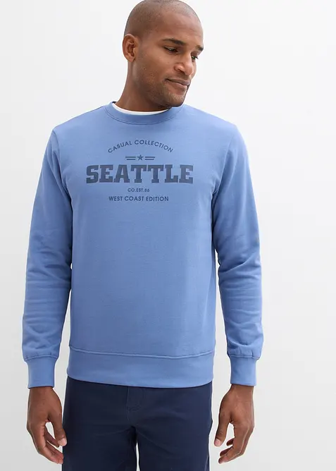 Sweatshirt aus reiner Bio-Baumwolle (2er Pack), bonprix