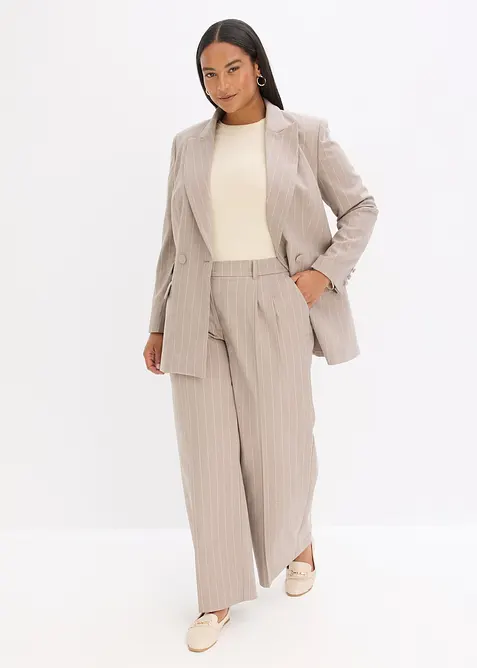 Nadelstreifen Marlenehose, bonprix