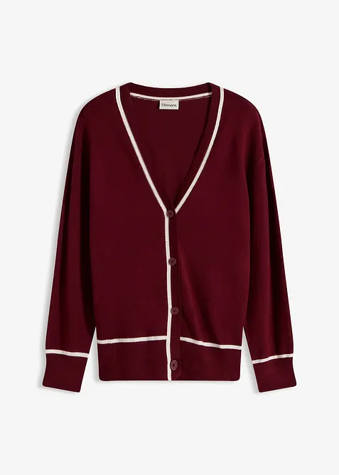 Cardigan &agrave; col V, bonprix