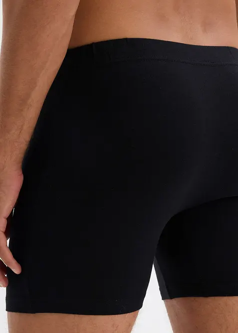 Lot de 5 boxers Midi coton, bonprix