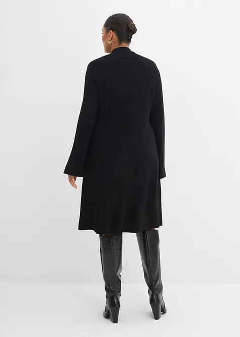 Robe trapèze en maille, viscose majoritaire, bonprix