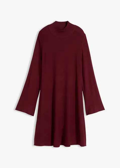 Robe trapèze en maille, viscose majoritaire, bonprix