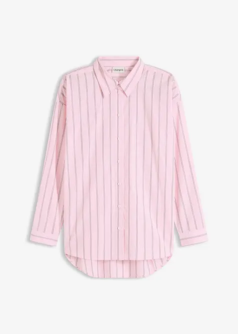 Hemdbluse aus reiner Baumwolle, bonprix