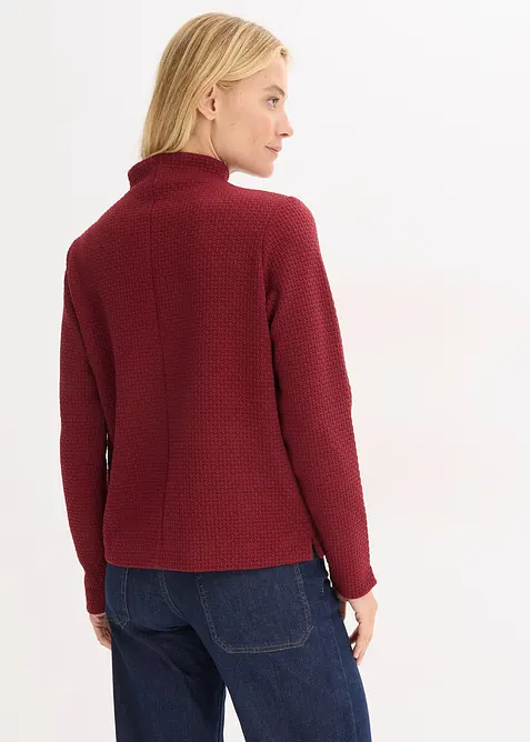 Sweatshirt mit Stehkragen, bonprix