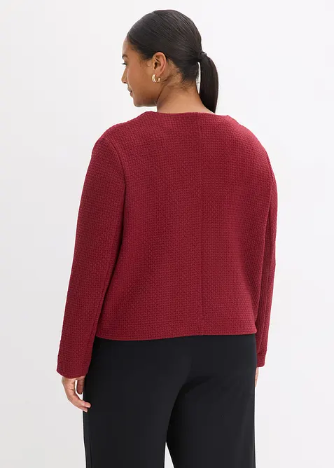 Kurzer Jersey-Blazer, bonprix