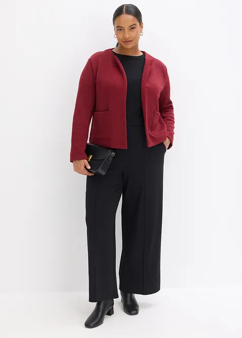 Kurzer Jersey-Blazer, bonprix