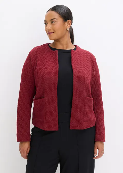 Kurzer Jersey-Blazer, bonprix