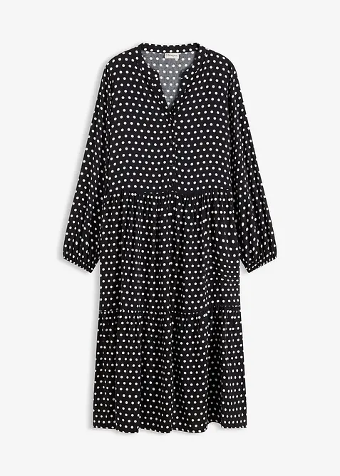 Robe midi en viscose fluide, bonprix