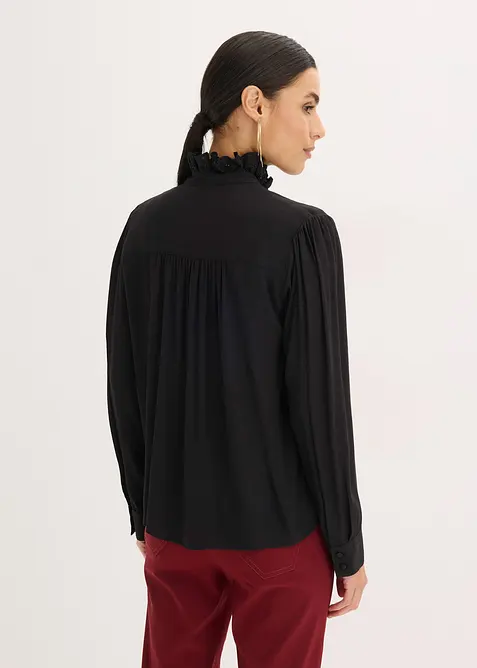 Bluse aus luftigem Cr&ecirc;pe, bonprix