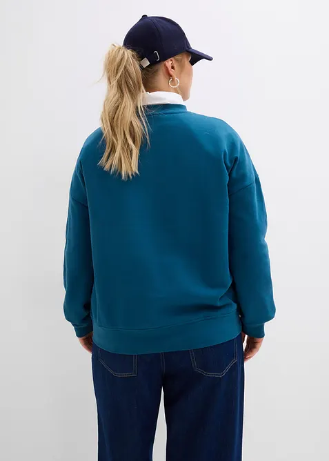 Sweat-shirt oversize 100% coton, bonprix