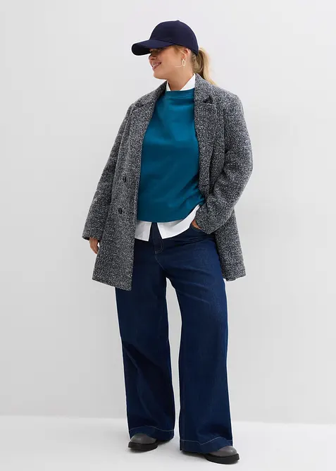 Sweat-shirt oversize 100% coton, bonprix