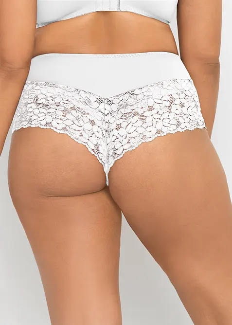 Maxi culotte &agrave; dentelle, bonprix