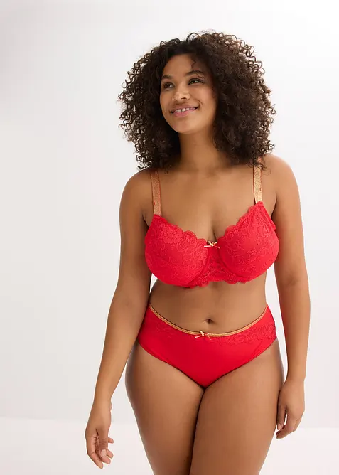 Slip Maxi avec dentelle, bonprix