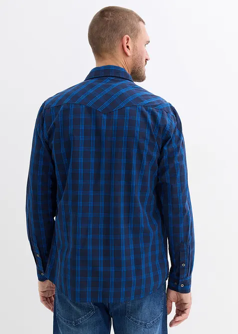 Langarmhemd aus reiner Baumwolle, bonprix