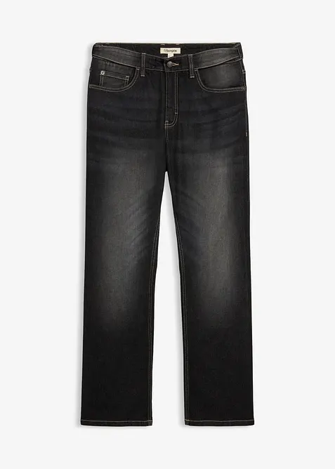 Jean classique &agrave; taille &eacute;lastiqu&eacute;e, bootcut, bonprix