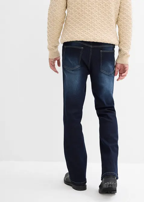 Jean classique &agrave; taille &eacute;lastiqu&eacute;e, bootcut, bonprix