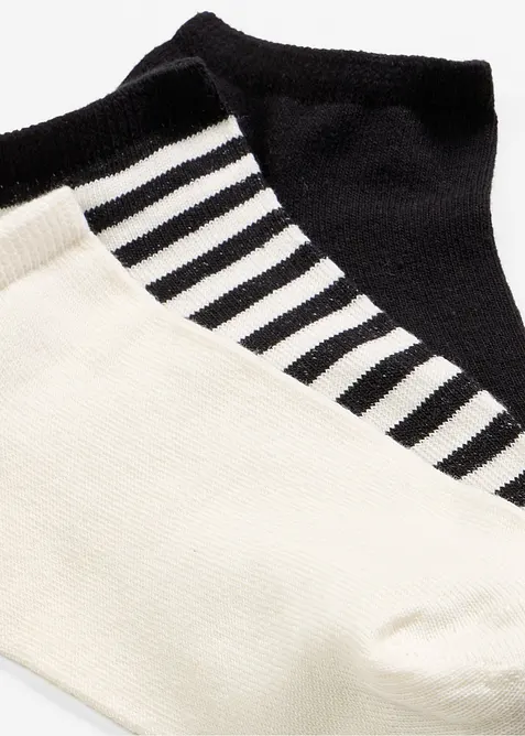 Sneakersocken mit Bio-Baumwolle (6er Pack), bonprix