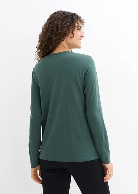 Lot de 2 T-shirts de grossesse et d’allaitement 100% coton, bonprix