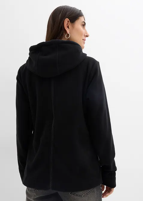 4-in-1 Fleecejacke mit Babyeinsatz und Vorder- und R&uuml;ckentragefunktion, bonprix