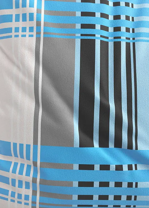 Parure de lit &agrave; carreaux, bonprix