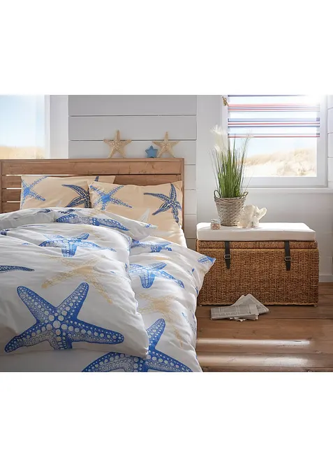 Parure de lit motif étoiles de mer, bonprix