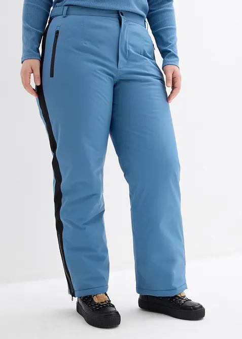 Pantalon de ski chaudement rembourr&eacute; avec pare-neige, bonprix