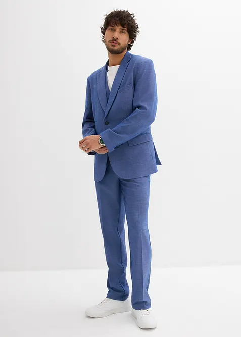 Anzug mit Weste (3-tlg.Set), Regular Fit, bonprix