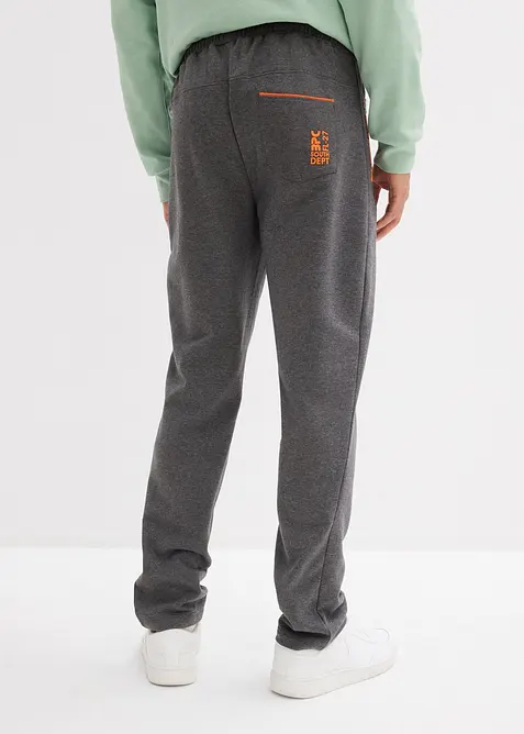 Jogginghose mit praktischen Reißverschlusstaschen aus Bio-Baumwolle, bonprix