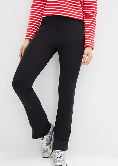ausgestellte Leggings (2er-Pack), bonprix