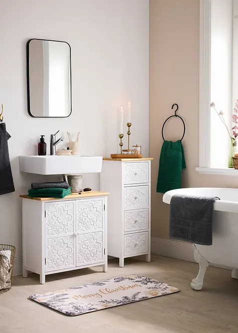 Commode sur pieds avec ornements, bonprix