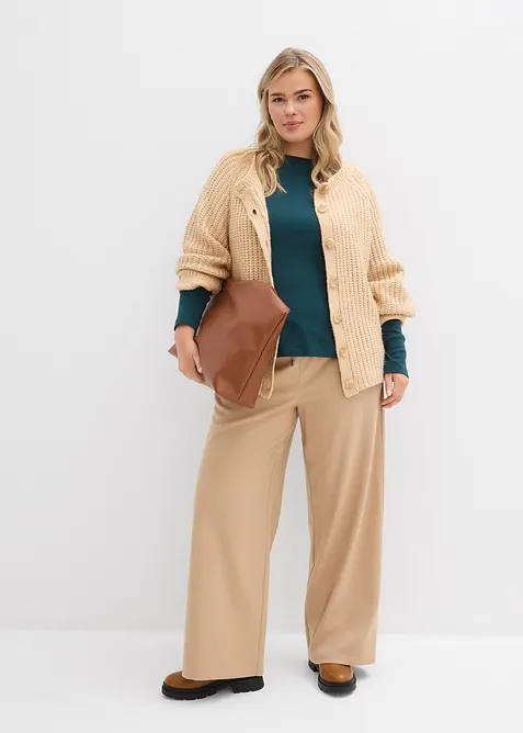 Langarmshirt aus reiner Bio-Baumwolle, bonprix