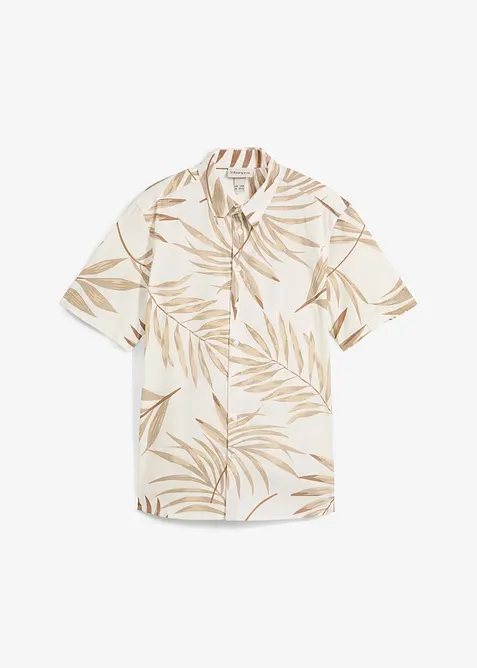 Kurzarmhemd aus reiner Bio-Baumwolle, bonprix