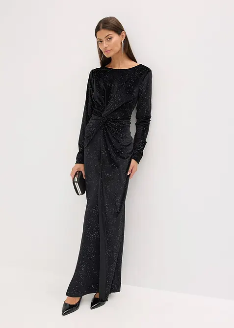 Abendkleid mit Glitzer, bonprix