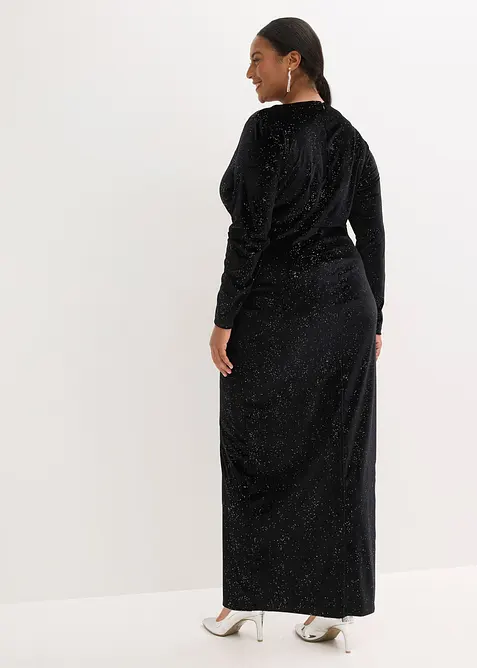 Abendkleid mit Glitzer, bonprix