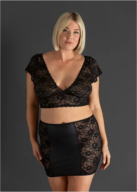 Brassi&egrave;re + jupe (ens. 2&nbsp;pces), bonprix