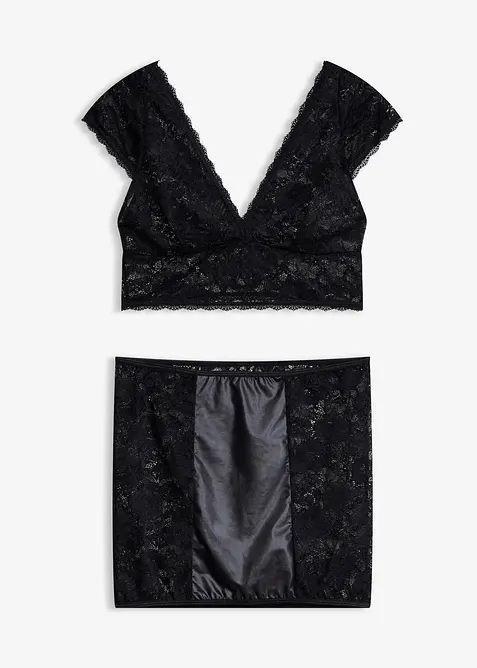 Brassière + jupe (ens. 2 pces), bonprix