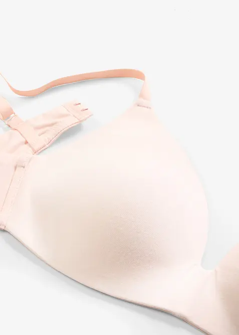 Soutien-gorge coton &agrave; coques sans armatures, bonprix