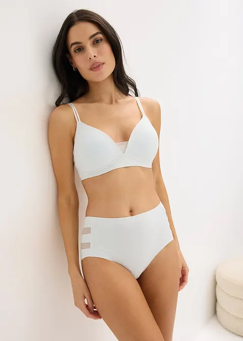 Soutien-gorge &agrave; coques Feel Comfort, empi&egrave;cement mesh, sans armatures, bonprix