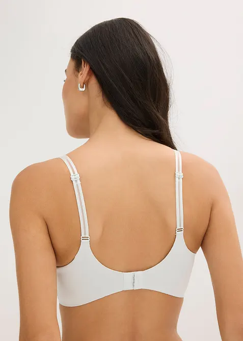 Feel Comfort Schalen-BH ohne B&uuml;gel ​mit Mesheinsatz, bonprix