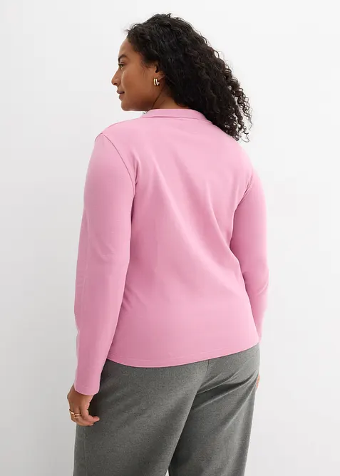 Piqu&eacute;-Poloshirt aus reiner Bio-Baumwolle, bonprix