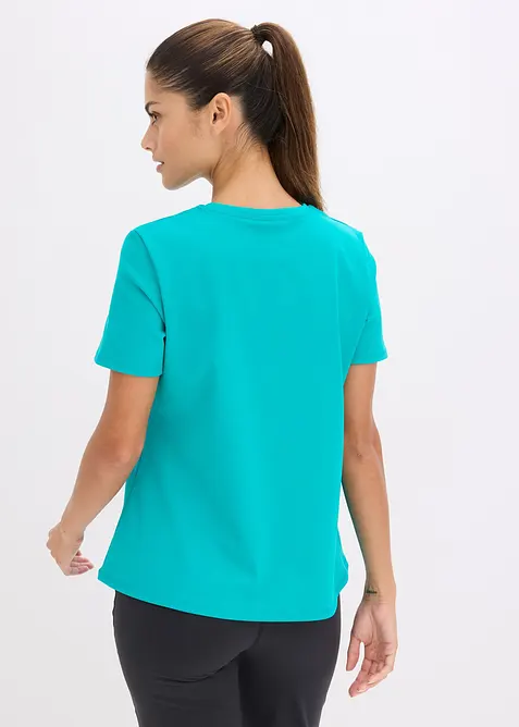 Sport-Shirt aus stabilem Baumwollgriff, bonprix